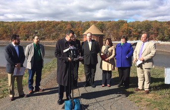 Governor Malloy Announcing State Water Drought Watch