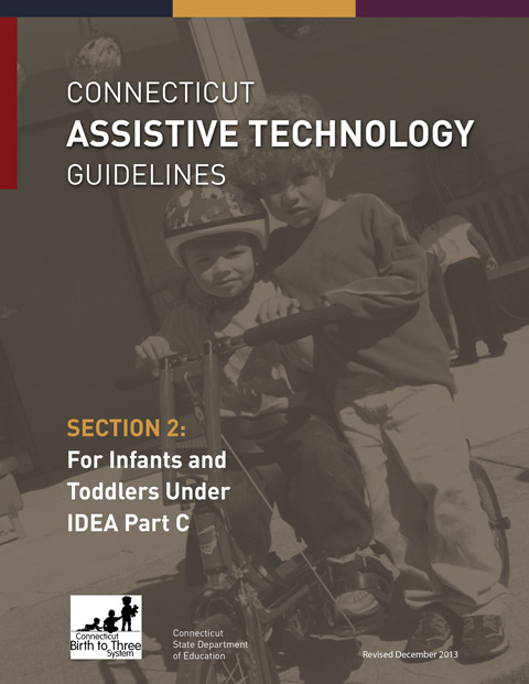 Assitive Technology Guidelines for Infants and Toddlers under IDEA Part C cover