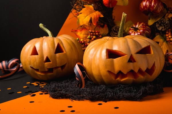 Halloween jack-o-lanterns